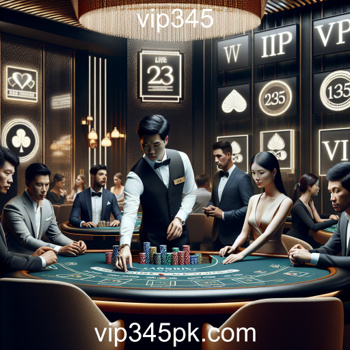 A Experiência Imersiva do Cassino Ao Vivo no VIP345